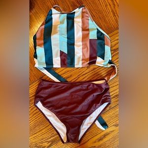 SHEIN High Waisted Swimsuit